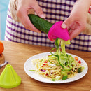 2 x Newest Salad Spiral Shred Funnel Wire Cutter Cooking Tools