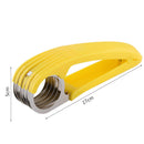 Kitchen Tools Banana Slicer ABS + Stainless Steel Fruit Salad Peeler Cutter