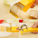 Banana Slicer Cutter Tool For Bananas Vegetable Cucumber Hotdog Fruit