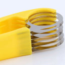 1 pc Banana Chopper Fruit Cutter Cucumber Vegetable Peeler slicers Tools Hot