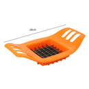 French Fry Cutter Simple Handy Quick Equal-sized Random Color for Home Kitchen