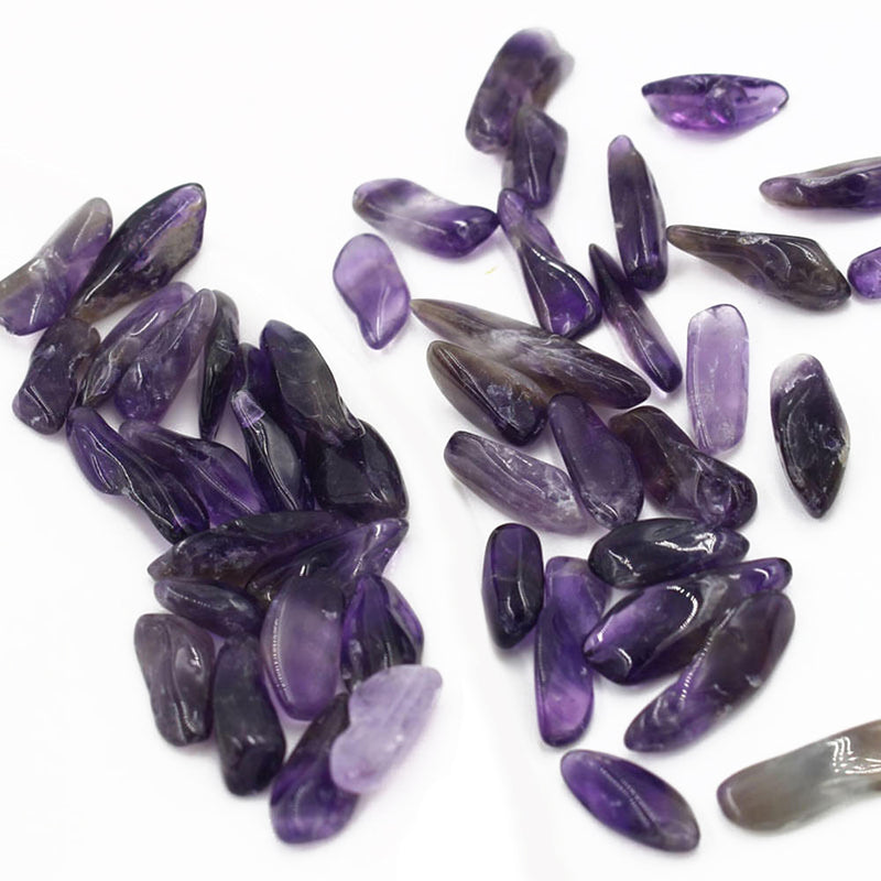 1 x Natural Purple Amethyst Point Quartz Crystal Rough Rock Specimen Healing Hot