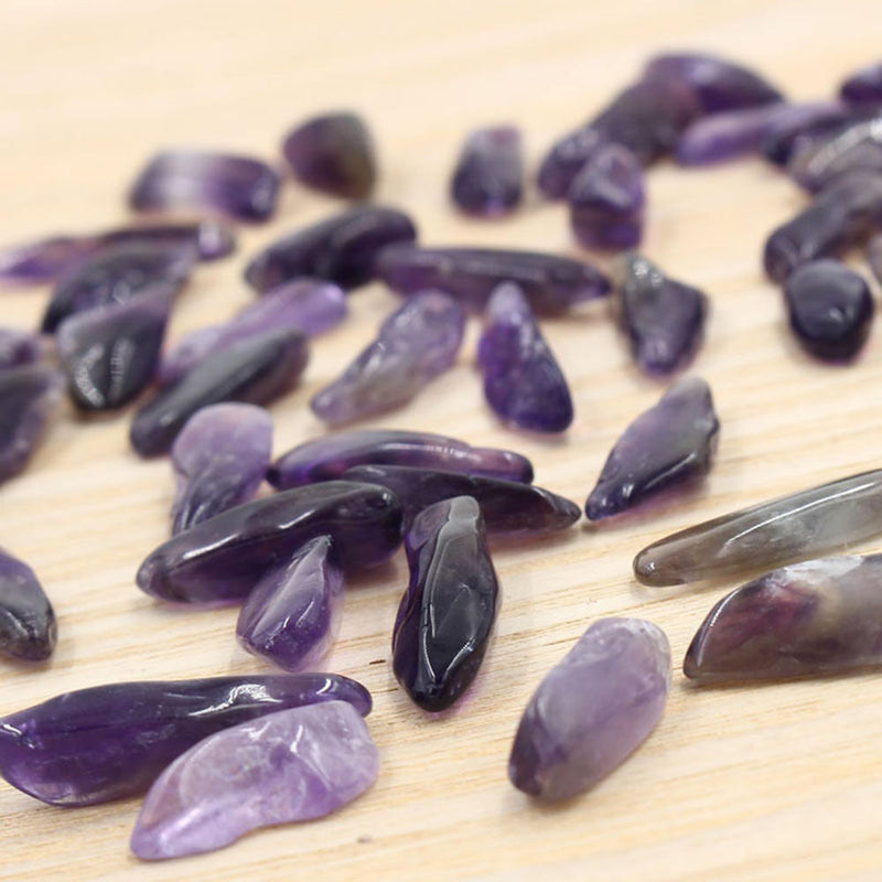 1 x Natural Purple Amethyst Point Quartz Crystal Rough Rock Specimen Healing Hot