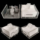 Square Clear Acrylic Cocktail Napkin Holder Paper Serviette Home Decor New Hot