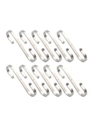 Stainless Steel S Hooks Kitchen Meat Pan Utensil Clothes Hanger Hanging