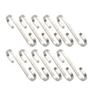 Stainless Steel S Hooks Kitchen Meat Pan Utensil Clothes Hanger Hanging