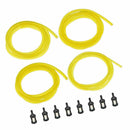 4pcs Petrol Fuel Gas Line Pipe Hose Tube For Trimmer Chainsaw Strimmer