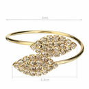 6x Rhinestone Napkin Rings Handmade Serviette Buckle Holder For Birthday Party