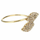 6x Rhinestone Napkin Rings Handmade Serviette Buckle Holder For Birthday Party