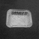 50 Pieces Disposable BBQ Drip Pan Tray Aluminum Foil Tin Liners Baking Trays