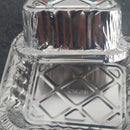 50x Disposable BBQ Pan Tray Aluminum Foil Tin Replacement Liners Baking Hot