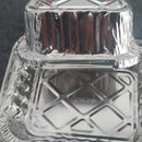 50 Pieces Disposable BBQ Drip Pan Tray Aluminum Foil Tin Liners Baking Trays