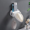 2* Plastic Suction Cup Soap Toothbrush Holder Bathroom Shower Home Decor