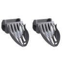 2* Plastic Suction Cup Soap Toothbrush Holder Bathroom Shower Home Decor