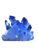 1 pcs Natural Blue Crystal Quartz Citrine Cluster Mineral Specimen Healing Reiki