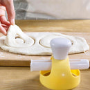 Plastic DIY Donut Mold Desserts Bread Cutter Maker Baking Mould For Home Kitchen
