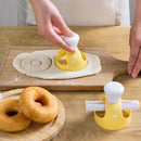Plastic DIY Donut Mold Desserts Bread Cutter Maker Baking Mould For Home Kitchen