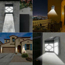 LED Solar Power Motion Sensor Wall Light Garden Lamp durable heatproof safety