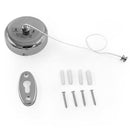 Retractable Clothesline Single Clothes Dry Line Washing Drying Rope Hanger o i