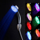 1PC Romantic 7 Color Change LED Light Shower Head Indoor Bathroom Practical