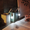 4pcs Creative Neutral Pen Light Bulb Dust Plug Gel Pen Official School Supplies