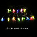 1 PC Happy Birthday Letters LED Strings Powered Fairy Decor Best Durable