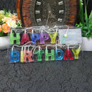 1 PC Happy Birthday Letters LED Strings Powered Fairy Decor Best Durable