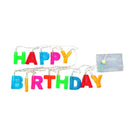 1 PC Happy Birthday Letters LED Strings Powered Fairy Decor Best Durable