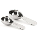 2x 15ml 30ml Stainless Steel Measuring Spoon Tea Coffee Measure Kitchen Tools