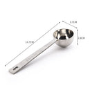 2x Coffee Measuring Spoon Tablespoon Stainless Steel Scoop Coffee Tea Baking