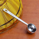 2x Coffee Measuring Spoon Tablespoon Stainless Steel Scoop Coffee Tea Baking