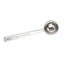 2 Pieces Stainless Steel Coffee Scoop Multifunction Coffee Tea Measuring Spoon