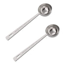 2x Coffee Measuring Spoon Tablespoon Stainless Steel Scoop Coffee Tea Baking