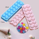 3 Pcs 14 Grid Round Whiskey Ice Cube Bar Ball Maker Sphere Mould Mold Party Tray