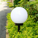 2PCS Solar LED Ground Light Ball Lamp Waterproof Outdoor Garden Path Home Decor