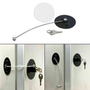 1 Pcs Baby Children Safety Window Lock Refrigerator Door Lock Metal Security