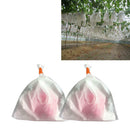 100 Pcs Fruit Protection Bag Non Woven Net Barrier Pouch Garden Plant Flower
