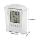 1 Pcs Pen Pencil Holder Digital Desk Alarm Clock Calendar Temp Timer