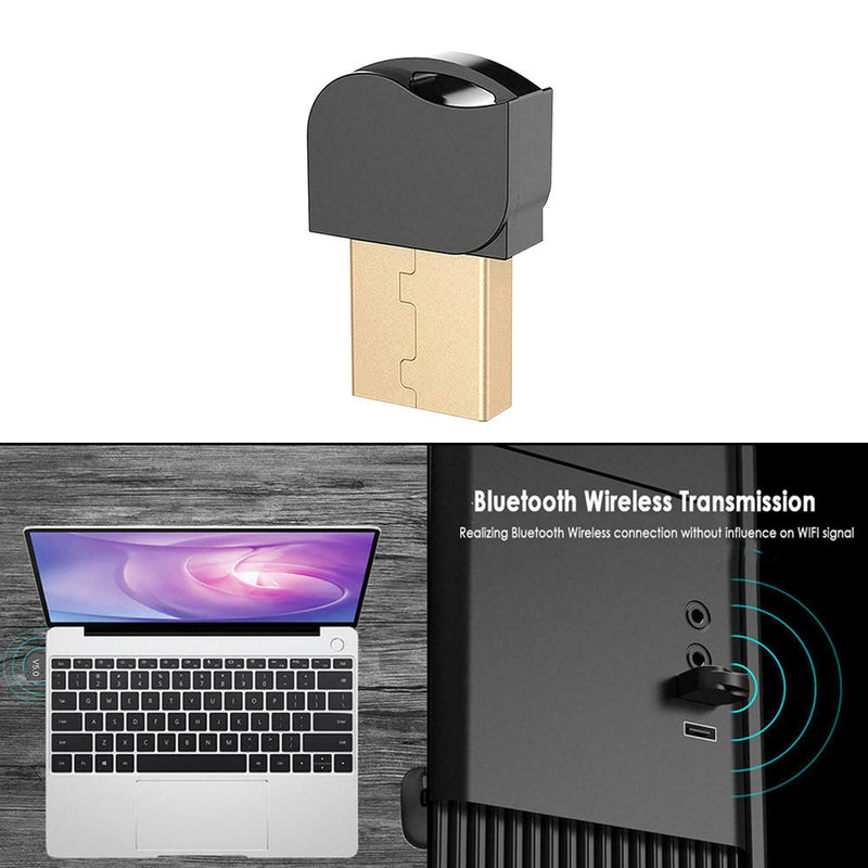 1 x USB 5.0 Bluetooth Adapter Wireless Dongle High Speed for PC Windows Computer