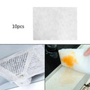 10pcs Non-woven Cooker Hood Grease Filter Extractor Vent Fan Kitchen Supplies