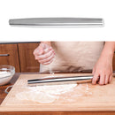 Stainless Steel Non-stick Rolling Pin Pastry Dough Pizza Home Kitchen Bake Tool