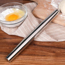 Stainless Steel Non-stick Rolling Pin Pastry Dough Pizza Home Kitchen Bake Tool