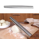 Long Tapered French Rolling Pin 304 Stainless Steel Dough Baking Cookie New Hot
