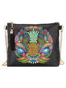 DIY Special Shaped Diamond Painting Leather Crossbody Bags Clutch Purse Wallet