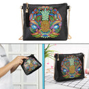 DIY Diamond Painting Shoulder Bags Special Shaped Flower Chain Crossbody