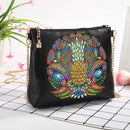 DIY Special Shaped Diamond Painting Leather Crossbody Bags Clutch Purse Wallet