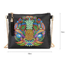 DIY Special Shaped Diamond Painting Leather Crossbody Bags Clutch Purse Wallet