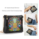 DIY Diamond Painting Shoulder Bags Special Shaped Flower Chain Crossbody