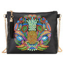 DIY Special Shaped Diamond Painting Leather Crossbody Bags Clutch Purse Wallet