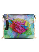 Embroidery Bag Diamond-Painting Crossbody Flower Chain-Bags Flower 5d Diy